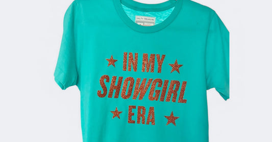 “In My Showgirl Era” Shirts