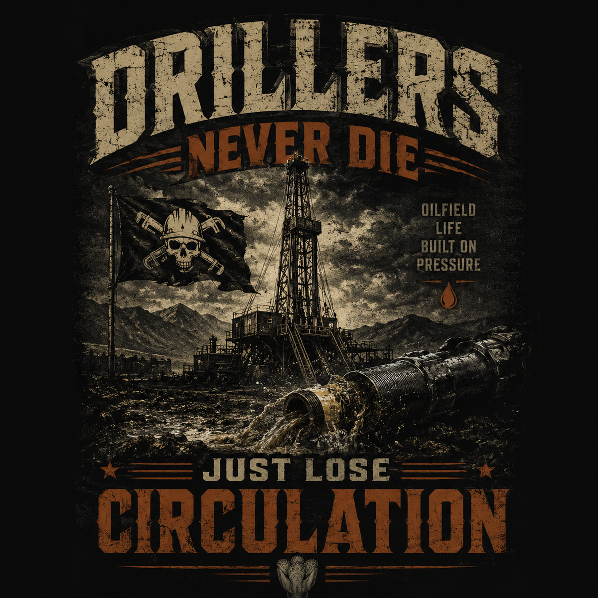 Drillers Never Die T-Shirt