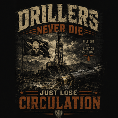 Drillers Never Die T-Shirt