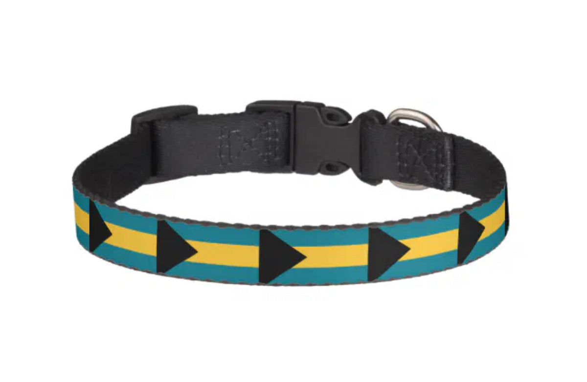 Custom Flag Dog Collar Personalized Pet Accessory