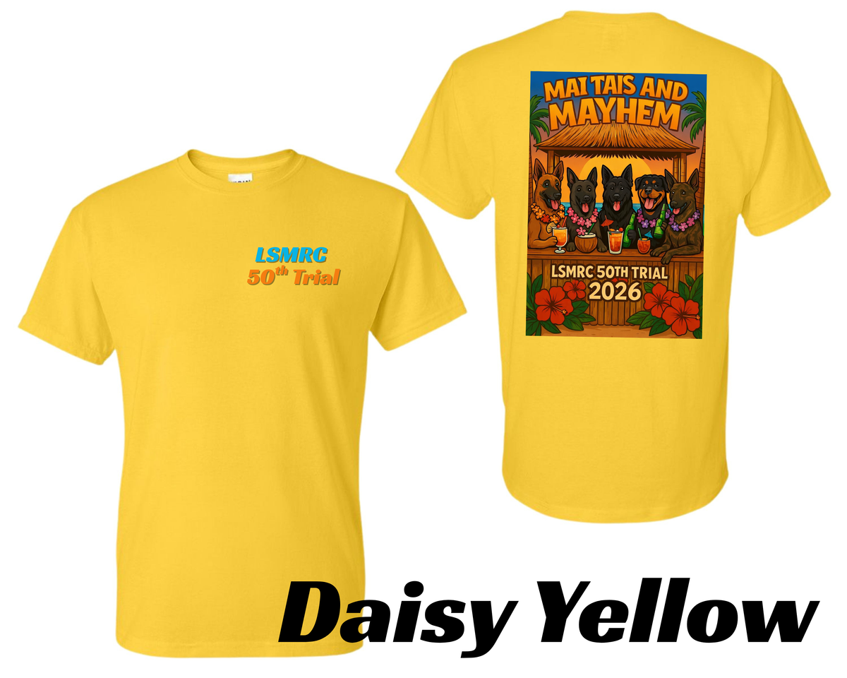 Official LSMRC 50th Trial commemorative T-shirt