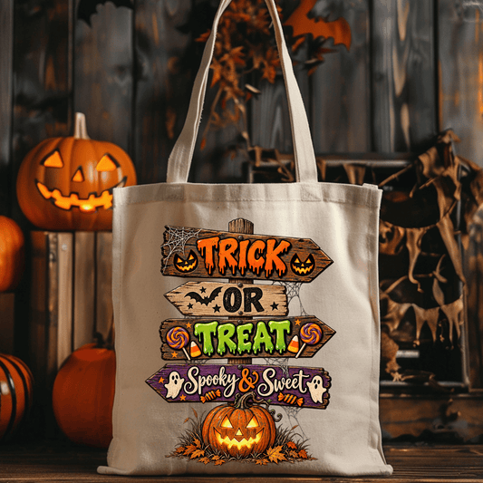 Trick or Treat | Spooky & Sweet Halloween Trick or Treat Bag