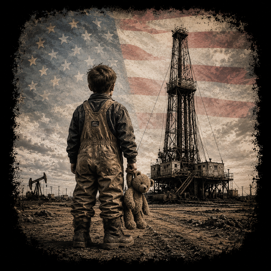 USA Teddy Bear Drill Site T-Shirt